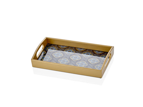 Brooke 21x33 cm Dikdörtgen Cam Tepsi