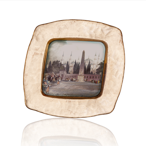 Dikilitaş 27 cm Nostaljik Cam Tabak