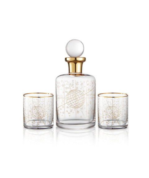 Decorium Galaxy 3 Parça Viski Takımı 9-01060140