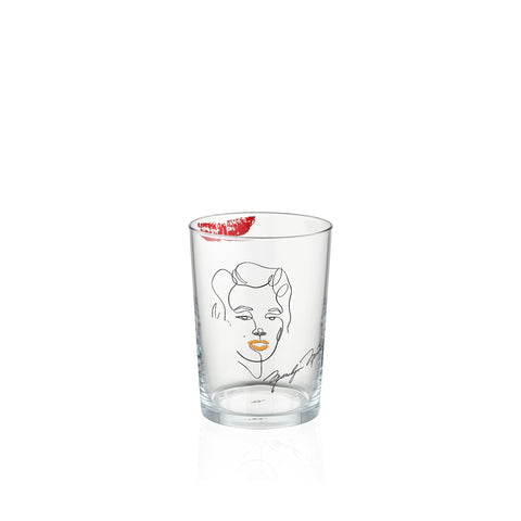 Iconic Marilyn 520 ml 2 Parça Cam Meşrubat Bardağı