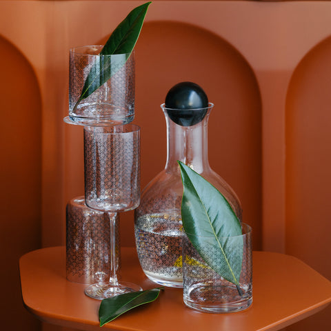 Tartan 340 ml 2 Parça Cam Kırmızı Şarap Kadehi