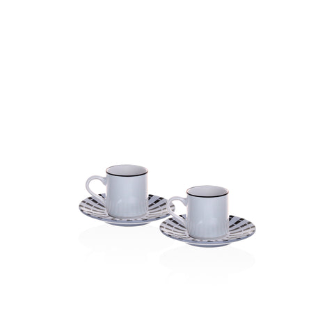 Bold 12 Parça 6 Kişilik Kahve 70 ml Fincan Takımı